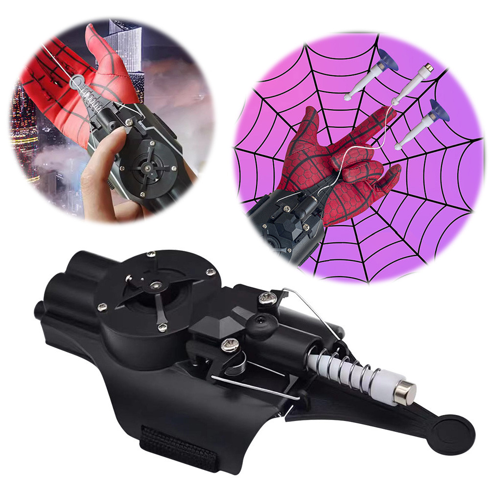 Spider Web Shooter Web Launcher Web Shooters ของเล่นสําหรับ Superhero Role-Play
