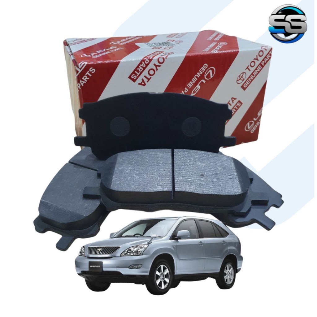 ผ้าเบรคTOYOTA FRONT & REAR สําหรับ TOYOTA HARRIER ACU30 2004-2013