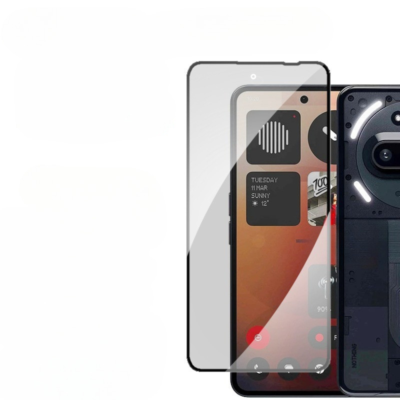 Anti Spy กระจกนิรภัยสําหรับโทรศัพท์ Nothing 3a Pro Plus ตัวป้องกันหน้าจอความเป็นส่วนตัวสําหรับโทรศัพ