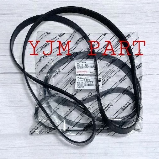 เข็มขัดพัดลม VAN BELT INOVA REBORN DIESEL - FORTUNER VRZ - HILUX REVO