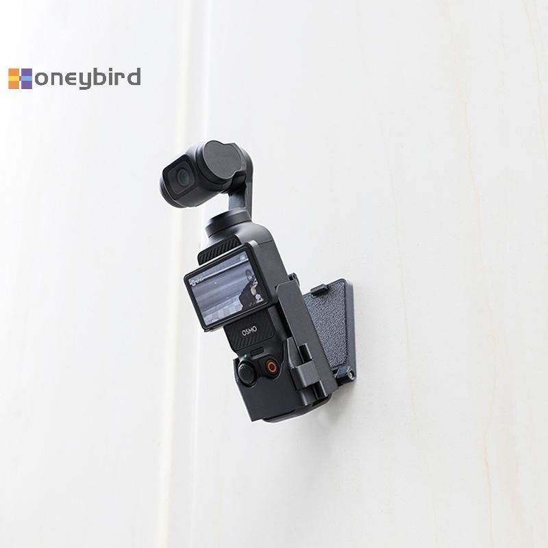 Honeybird ขาตั้งแม่เหล็กสําหรับ DJI Osmo Pocket 3 อุปกรณ์เสริมอะแดปเตอร์ติดผนังรถ Clamp แม่เหล็กดูดกรณี Nice