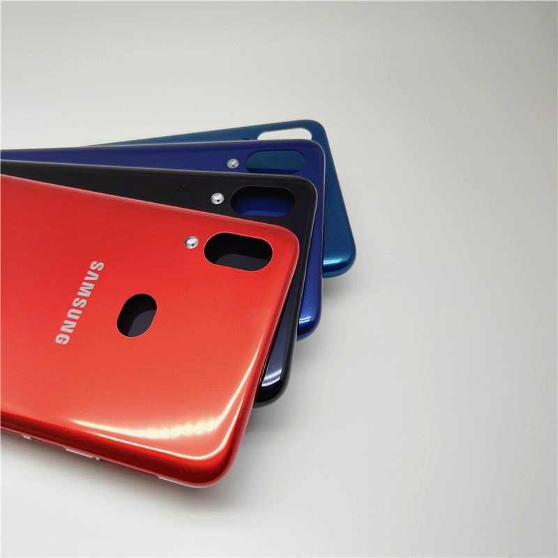 สําหรับ Samsung Galaxy A10s 2019 A107 แบตเตอรี่ฝาหลังประตูด้านหลังอะไหล่ซ่อม