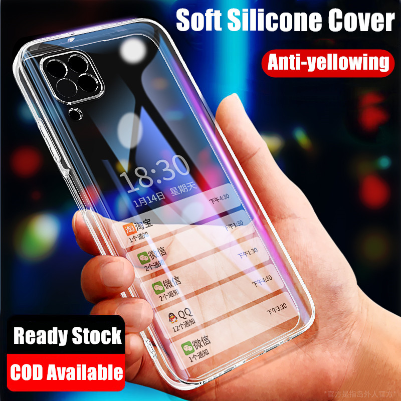 สําหรับ Huawei Nova 7i JNY-L01A L02A L21A L21B L22A L22B LX2 LX1 Slim Soft Clear Silicon Fine Hole S