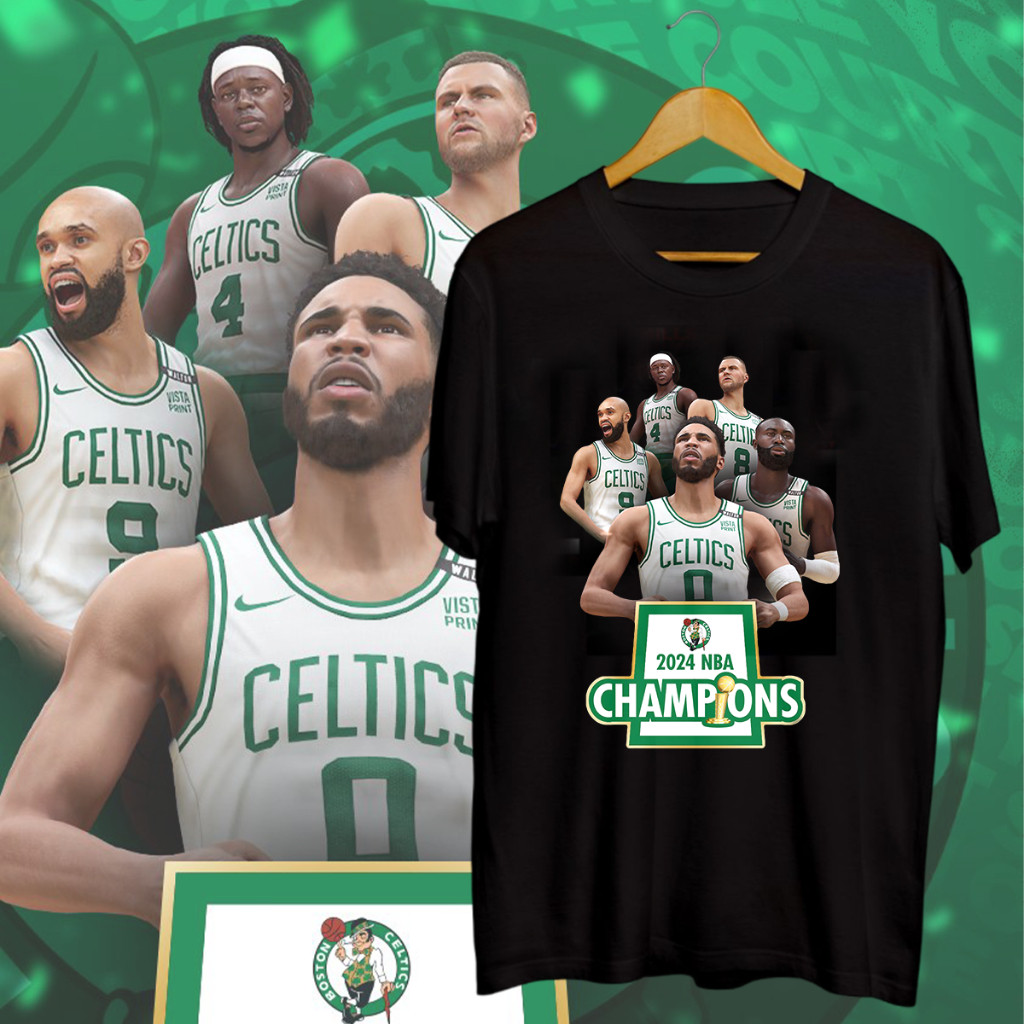 เสื้อยืด Jerem Brown NBA Finals 2024-2024 NBA Championship, เสื้อยืดผ้าฝ้ายแท้, Unisex