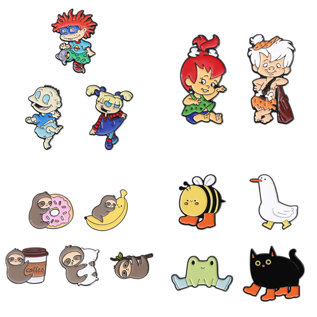 เข็มกลัด รูปหมีโคอาล่า ผึ้งน้อยน่ารัก เครื่องประดับ สําหรับเพื่อน กระเป๋านักเรียน - รูปที่ 5