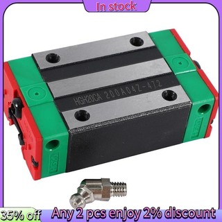 พร้อมส่ง บล็อกไกด์รางเชิงเส้น HGH20CA 20 มม. สําหรับเครื่อง CNC