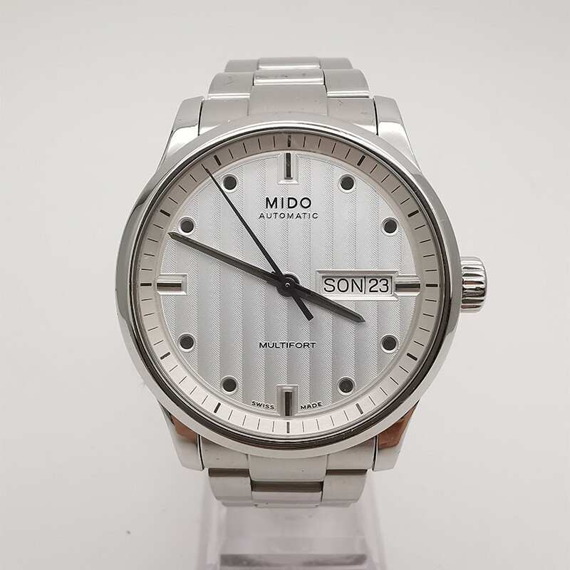 Mido/multifortm005.830.11.031.80 นาฬิกาข้อมือ เส้นผ่าศูนย์กลาง 38 มม. สําหรับผู้ชาย