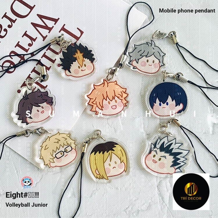 HAIKYUU Hyuga Hinata Toru Kageyama Kawaji Takayumi Sugawara Taka Micla อะนิเมะพวงกุญแจ