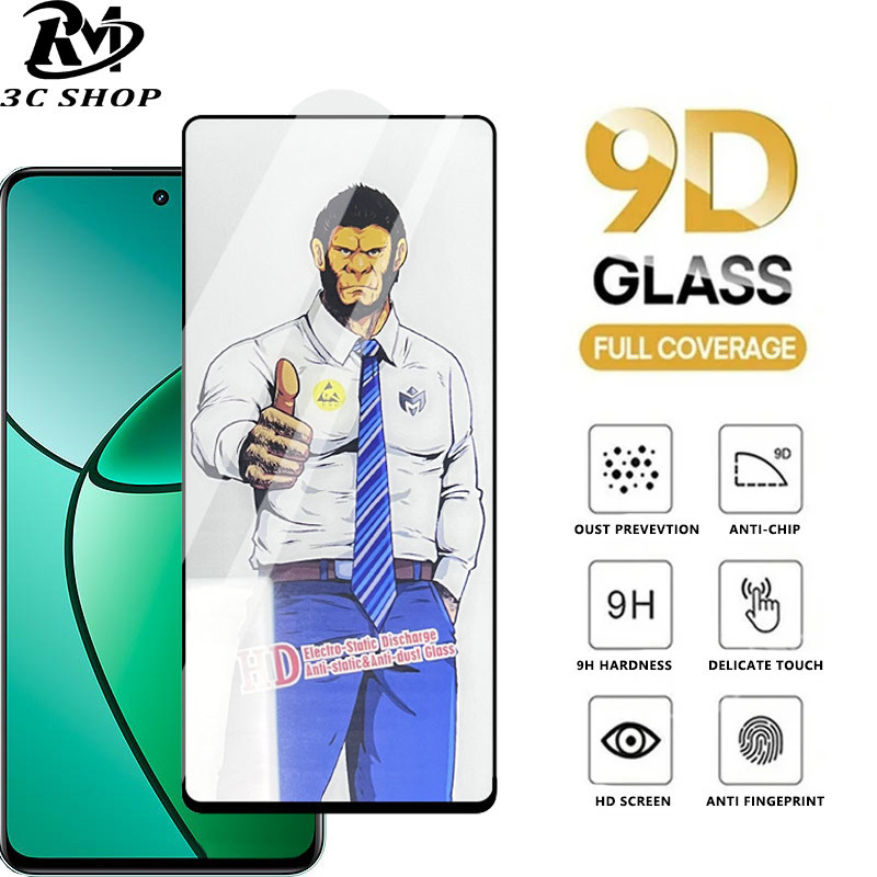 Gorilla กระจกนิรภัยใช้สำหรับ Realme 15T C85 P3 14 14T GT7 13 13 + 12X 11 11X 10 10X 10s 10T 9i 8 7 7