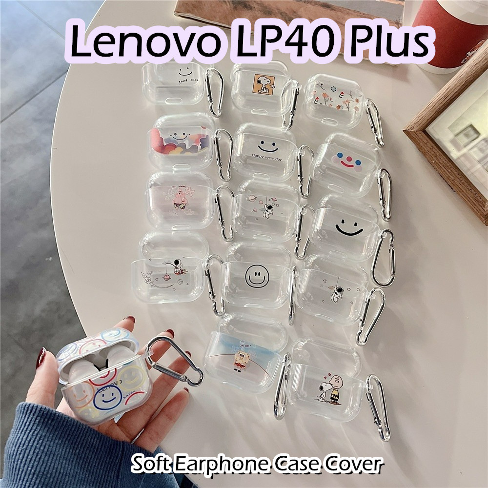 พร้อมส่ง! นําไปใช้กับ Lenovo LP40 Plus เคส Case เคสหูฟัง การ์ตูนนวัตกรรม ซิลิโคนนุ่ม เคส เคสหูฟัง