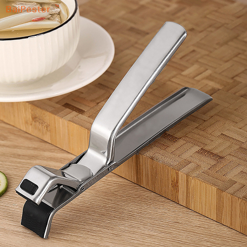 BaiPester คลิปป้องกันน้ําร้อนลวก ที่คีบหม้อ กระทะ ยกจานร้อน อุปกรณ์ครัว