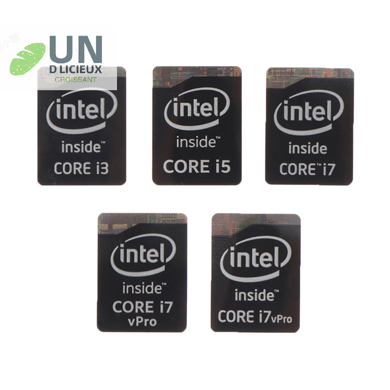 Good สติกเกอร์โลโก้ 4th Intel Core i3 i5 i7 สําหรับติดตกแต่งโน้ตบุ๊ก คอมพิวเตอร์ 5 ชิ้น