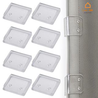 คลิปหนีบผ้าม่านอาบน้ํา อเนกประสงค์ กันลื่น กันลม แข็งแรง 4 ช…