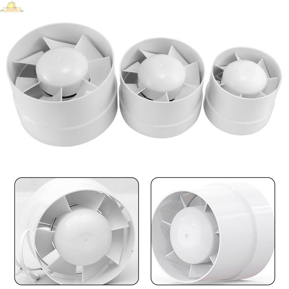 Inline Extractor Fan 1pc 4-6 Inches ABS White Brand New Bathroom Accessories⭐JOYLF
