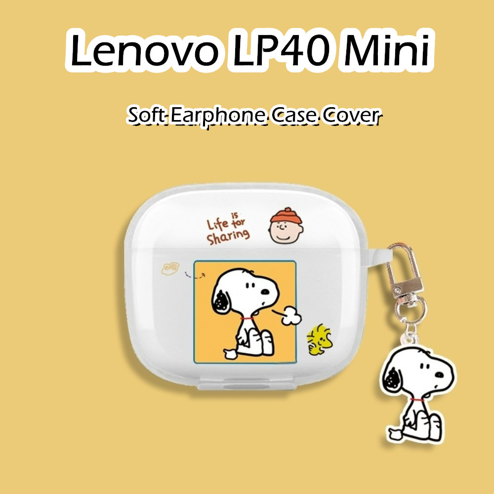 【Case Home】นําไปใช้กับ Lenovo LP40 Mini เคส Case เคสหูฟัง การ์ตูนชุดนวัตกรรม ซิลิโคนนุ่ม เคส เคสหูฟั