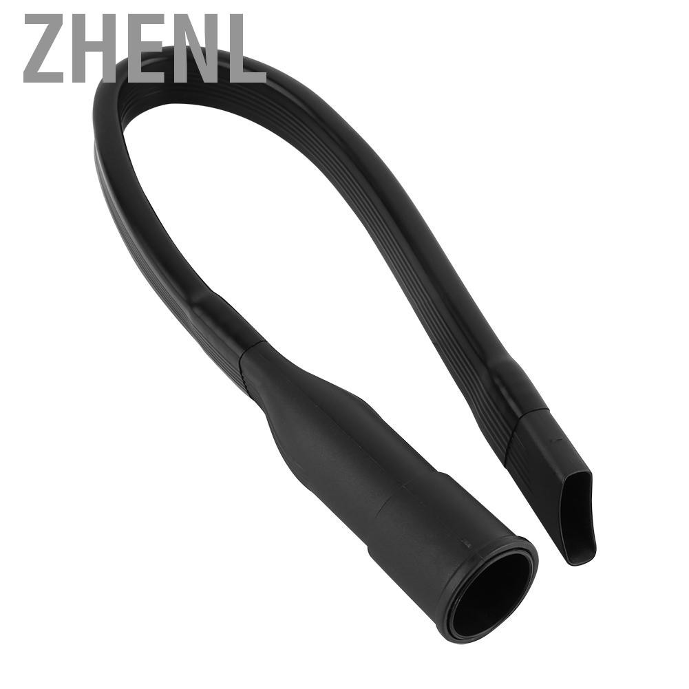 Zhenl 32mm ​Flat Suction Nozzle Vacuum Cleaner Accessory Long Flat Head Deformable Hose Tube Plastic