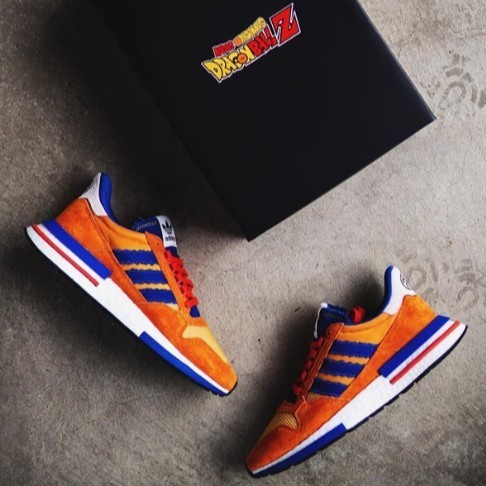 Dragon Ball Adidas -zx500 RM boost Son Goku รองเท้าวิ่ง Ffhff