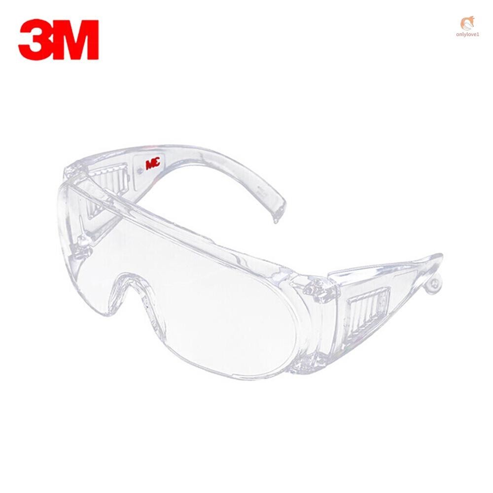 3m 1611HC แว่นตานิรภัย มืออาชีพ แว่นตาป้องกันรังสียูวี ป้องกันฝุ่น กันลม เคลือบหมอก สวมใส่ตา พร้อมเลนส์ใส สําหรับการป้องกันดวงตา