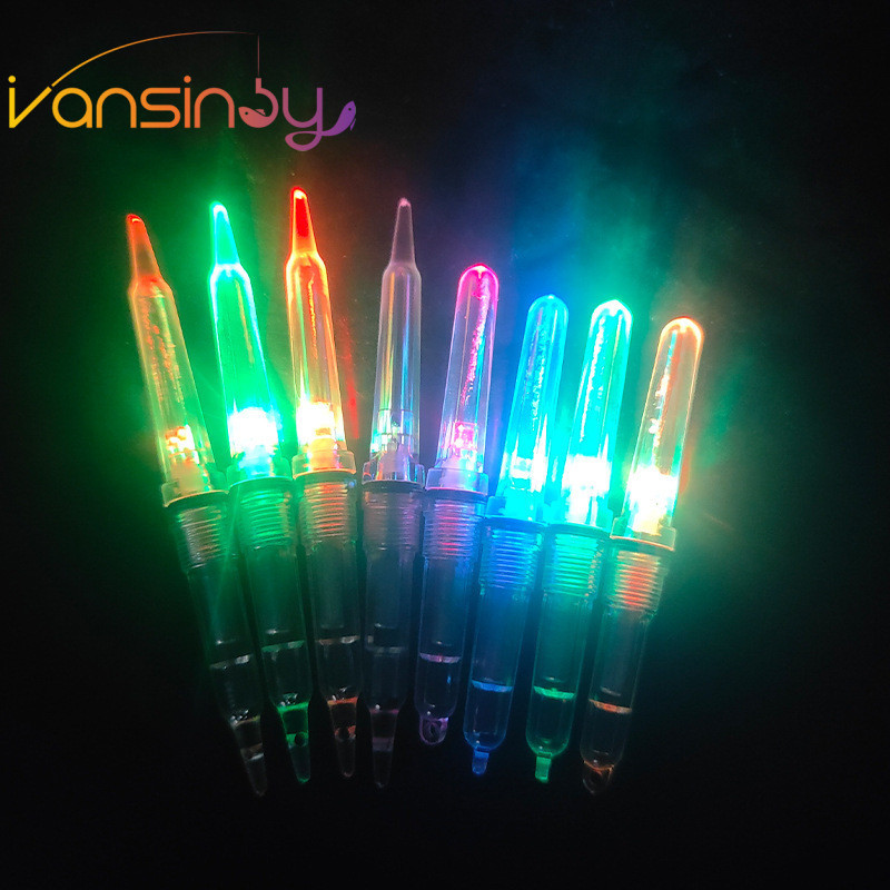 1pcs Luminous Fishing Light 7.2cm/8.9cm Night Fish Finders ใต ้ น ้ ํา Super กันน ้ ําเรืองแสงในที ่ มืด LED ใต ้ น ้ ําเหยื ่ อปลาเหยื ่ อ