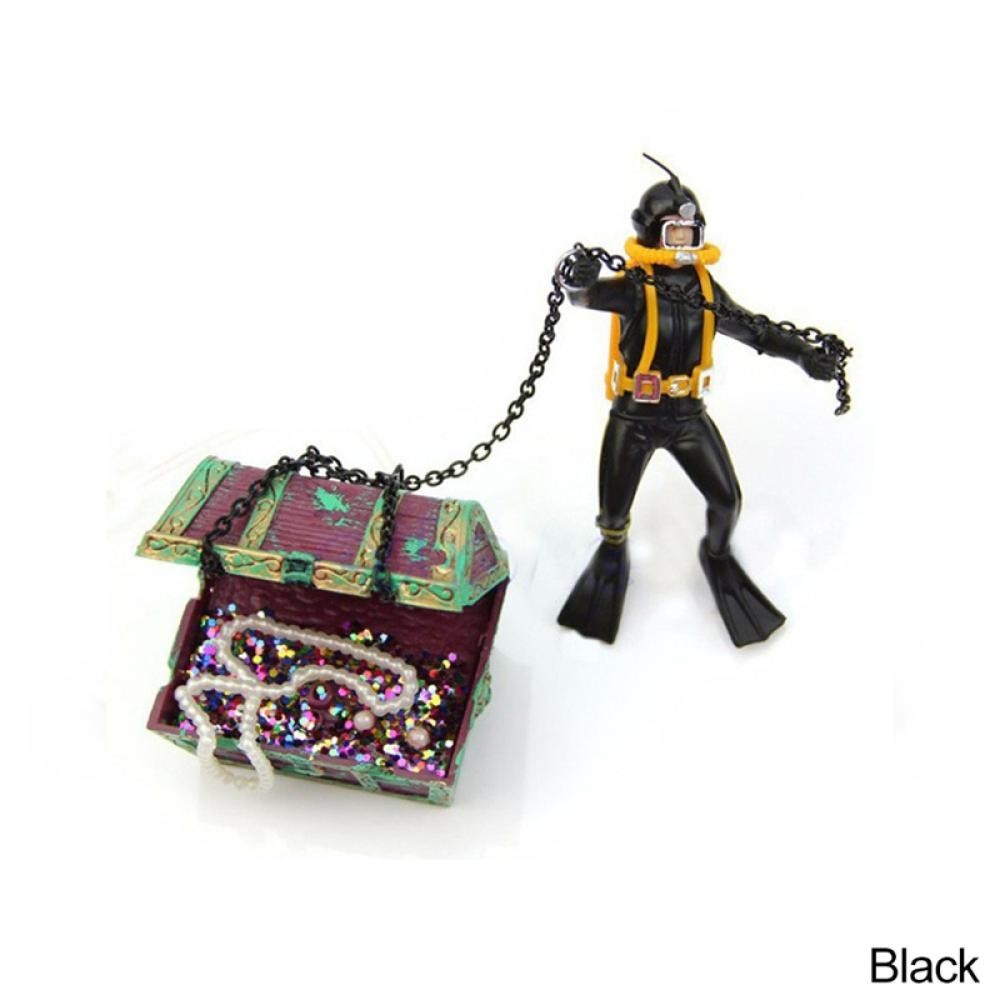 [ForeverYoung ] Resin Treasure Diver Fish Tank Decor Mini Submarine Ornament Aquarium ตกแต ่ งภูมิทัศน ์ ใต ้ น ้ ํา E5K7