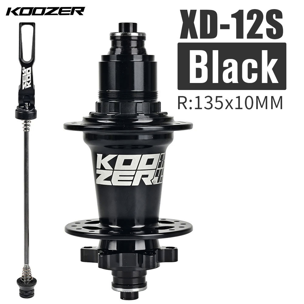 KOOZER HubXM490PRO สำหรับจักรยานเสือภูเขา ใช้งานได้กับSRAM XD มีThru Axle ขนาด12x142 มม., รองรับDisc