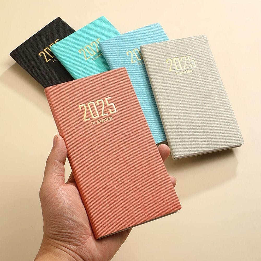 Me Diary Weekly Planner พร้อมปฏิทิน Pocket 2025 Agenda Book สมุดบันทึก A6 แบบพกพา นักเรียน