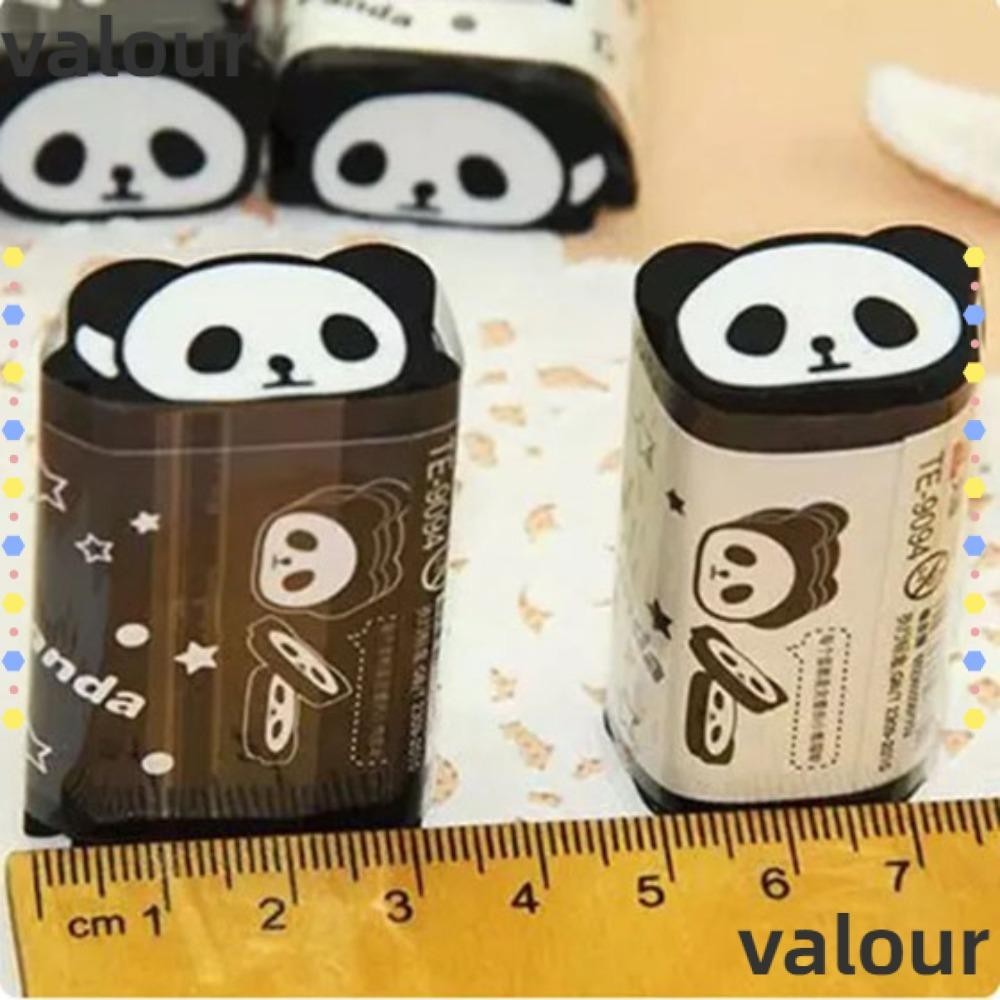 Valour Animal Panda Eraser, Soft Wipe Clean Cuttable ดินสอยางลบ , ยางปฏิบัติโรงเรียนประถมศึกษายางลบนักเรียน