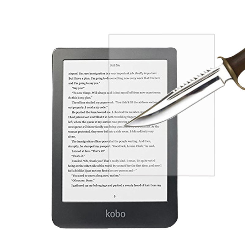 กระจกนิรภัยป ้ องกันหน ้ าจอสําหรับ KOBO Libra Colour Clara BW  ฟิล ์ มป ้ องกันที ่ ชัดเจน LibraCol