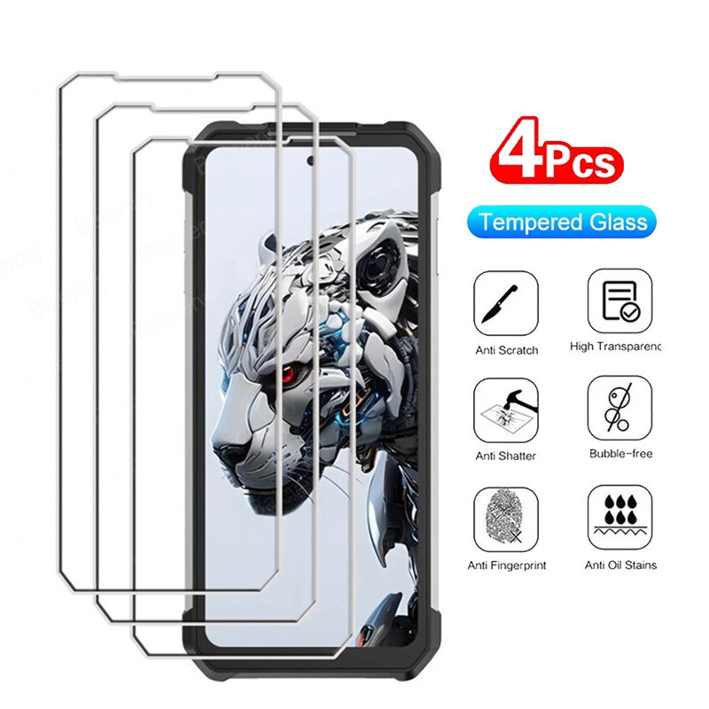 สําหรับ Unihertz Tank 2 Pro Tank2 Pro 9H กระจกนิรภัยป้องกันหน้าจอ HD โทรศัพท์ฟิล์มป้องกันหน้าจอ