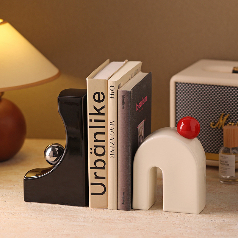 High-end Niche Art Bookend ตกแต่งหรูหรา High-End ห้องนั่งเล่นตู้ไวน์ตู้ทีวี Bookend ตกแต่ง
