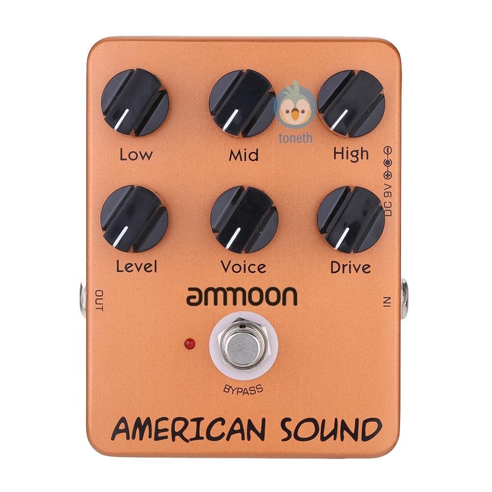 Ammoon AP-13 American Sound Amp Simulator Guitar Effect Pedal True Bypass [TOM1 ]