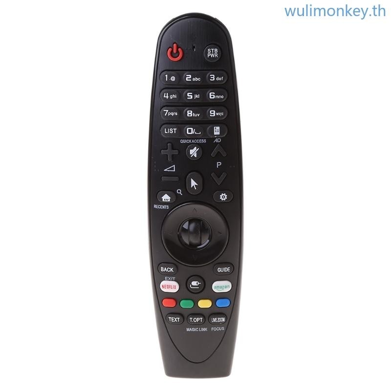 Wu รีโมทคอนโทรล AKB75375501 สําหรับสมาร ์ ททีวี AN-MR18BA 19BA AKB753 Controller Player เปลี ่ ยน Universal Remote Con