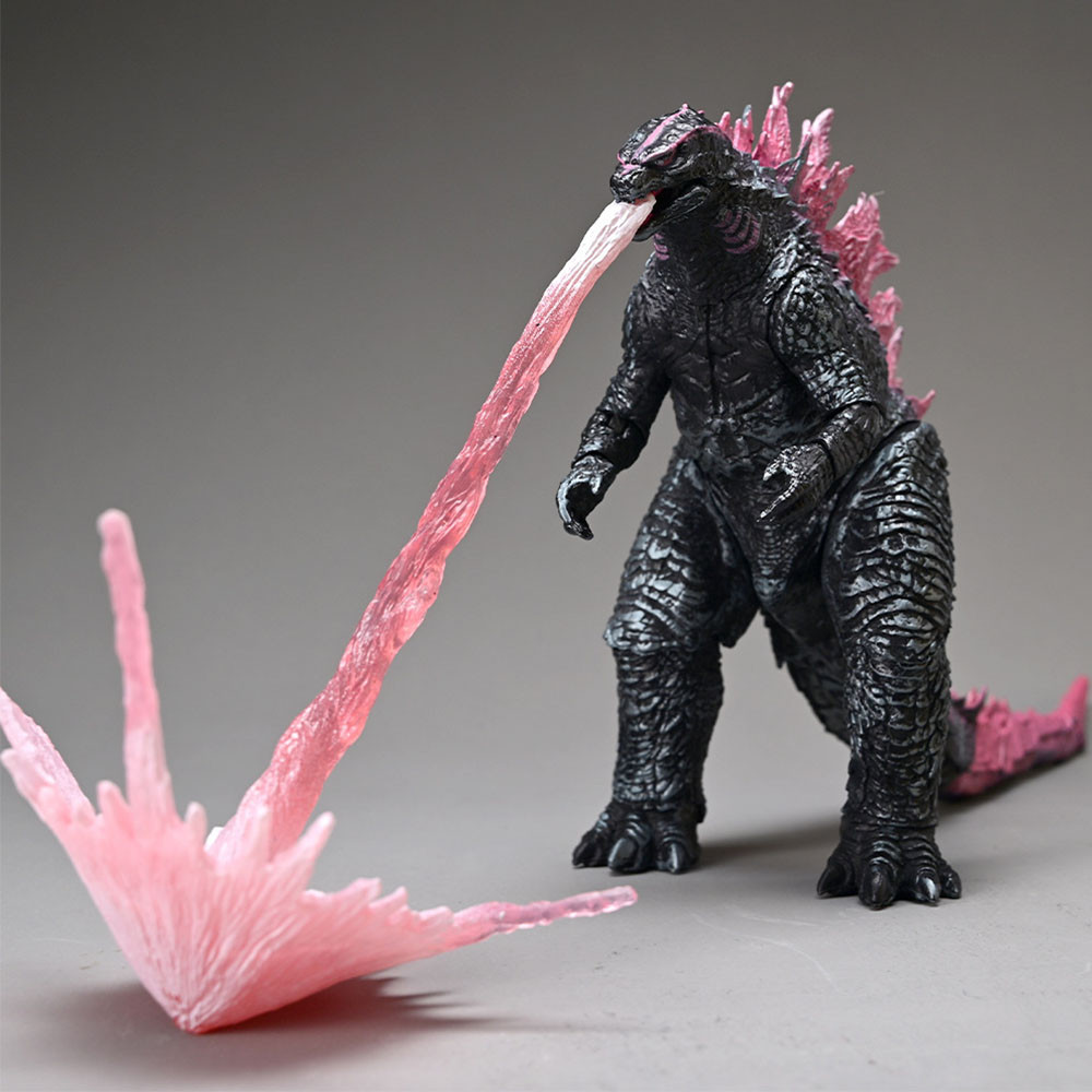 NECA Godzilla รูปของเล่น 2024 Godzilla X Kong SHM Godzilla Action Figure ของเล่นสําหรับชาย