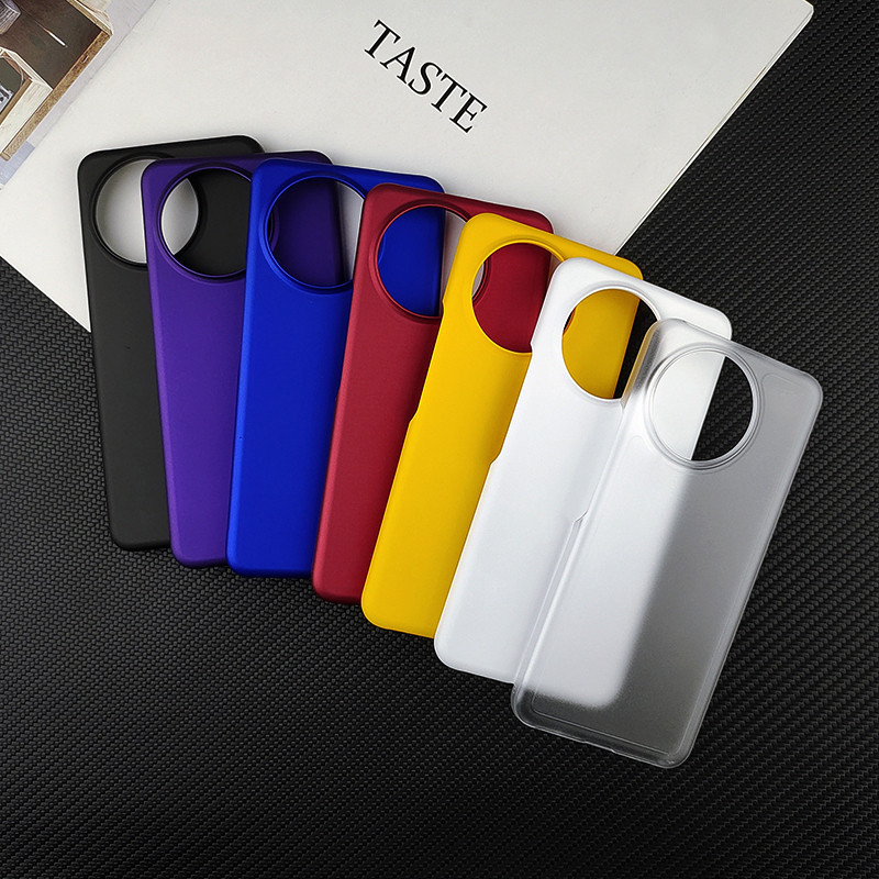 เคสพีซีเคลือบเรียบบางเฉียบสําหรับ Xiaomi Mi 14 Civi 4 Civi4 Pro 14Civi 4Pro Civi4Pro 5G ป้องกันลายนิ้วมือฮาร์ดป้องกันปกหลัง