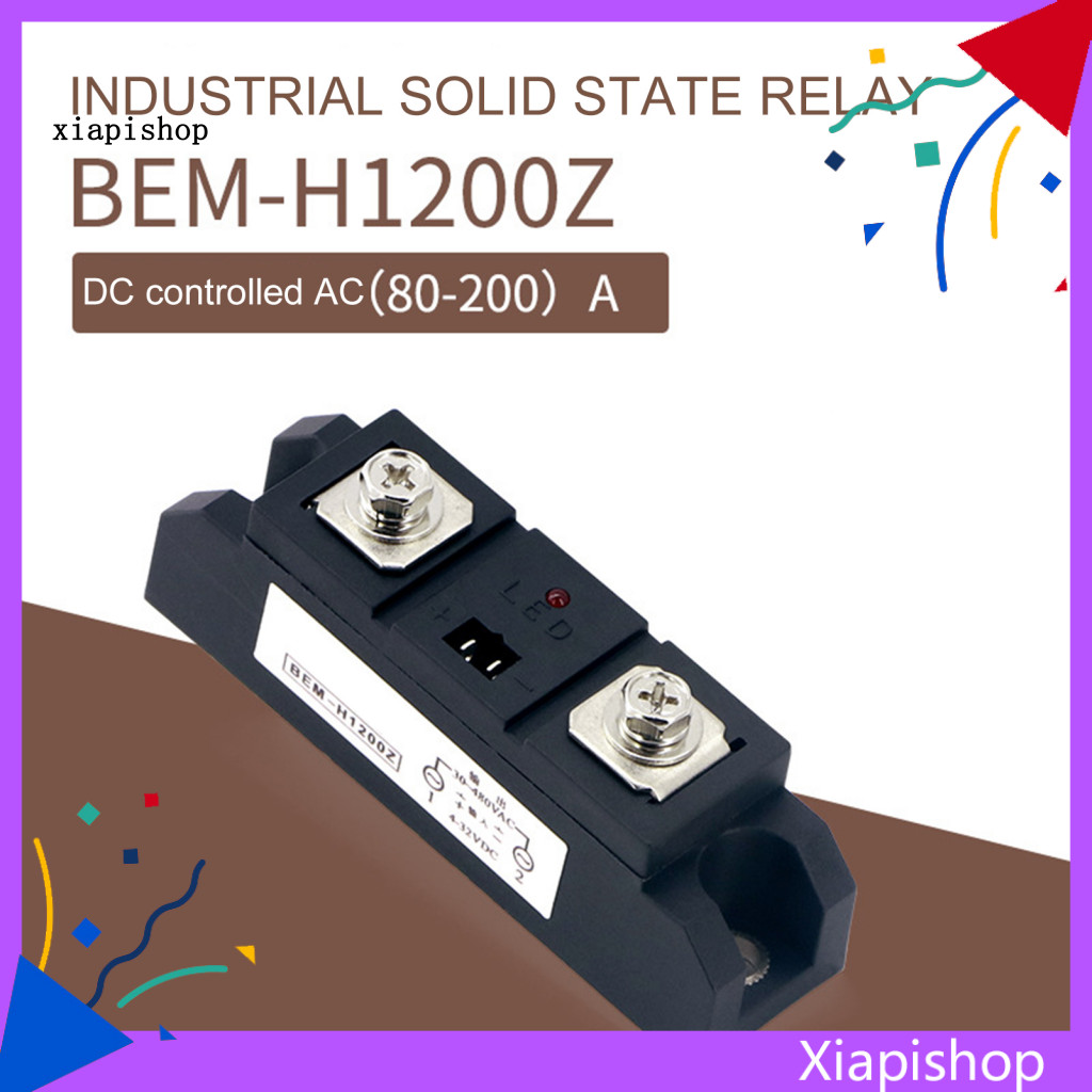 Xps H1 80A 100A 120A 150A 180A 200A Solid State Relay Stable DC Control สําหรับโรงงาน