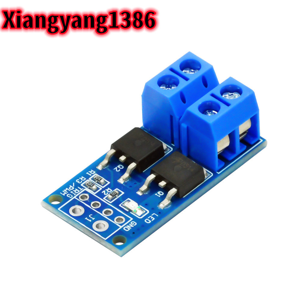 15a 400W MOS FET Trigger Switch โมดูลไดรฟ ์ DC 5V-36V PWM ควบคุมแผงควบคุมมอเตอร ์ บอร ์ ดควบคุม