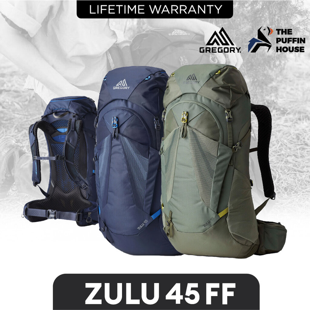 GREGORY Zulu 45 FF (2023) เป้เดินป่าสำหรับผู้ชาย 45 ลิตร