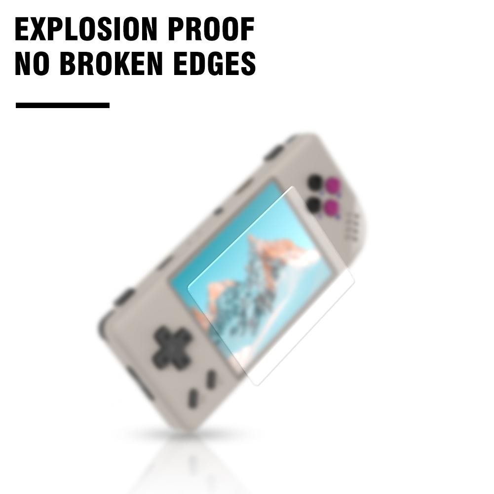 2 ชิ้นตัวป้องกันหน้าจอแบบนุ่มสําหรับ ANBERNIC RG28XX คอนโซลเกมมือถือฟิล์มป้องกันจอแสดงผลอุปกรณ์ป้องกันหน้าจอ - รูปที่ 4