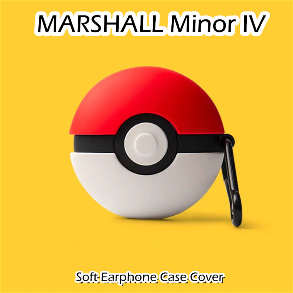 【 คุณภาพสูง 】 สําหรับเคส MARSHALL Minor IV การ ์ ตูนสร ้ างสรรค ์ เคสหูฟังซิลิโคนอ ่ อนนุ ่ มปลอก