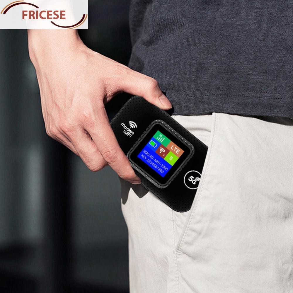 4g LTE Wireless Pocket WiFi Router &amp; SIM Card Slot Mobile WiFi Hotspot สําหรับรถยนต ์ [Fricese.th ]