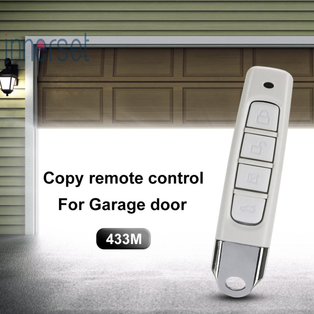 433mhz Copy Remote Controller พลาสติก 4 ปุ ่ มรีโมทคอนโทรล Duplicator [innerset.th ]