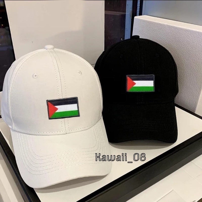 หมวกเบสบอล Palestine ล่าสุด Unisex Distro Caps หมวกคุณภาพ Palestine Flag