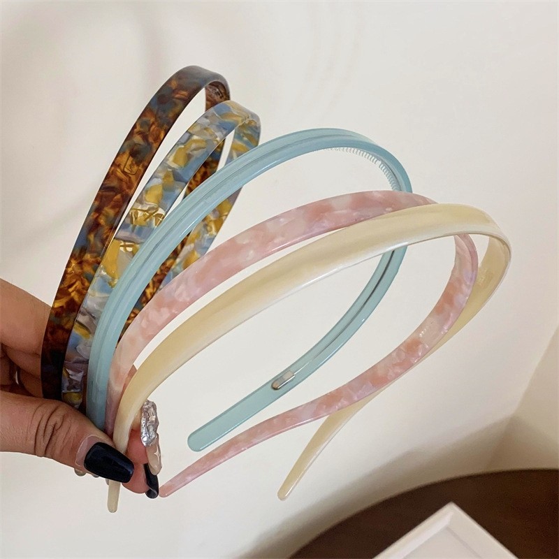 Simple Acetic Acid Board Hair Hoop ที ่ คาดผมหญิง