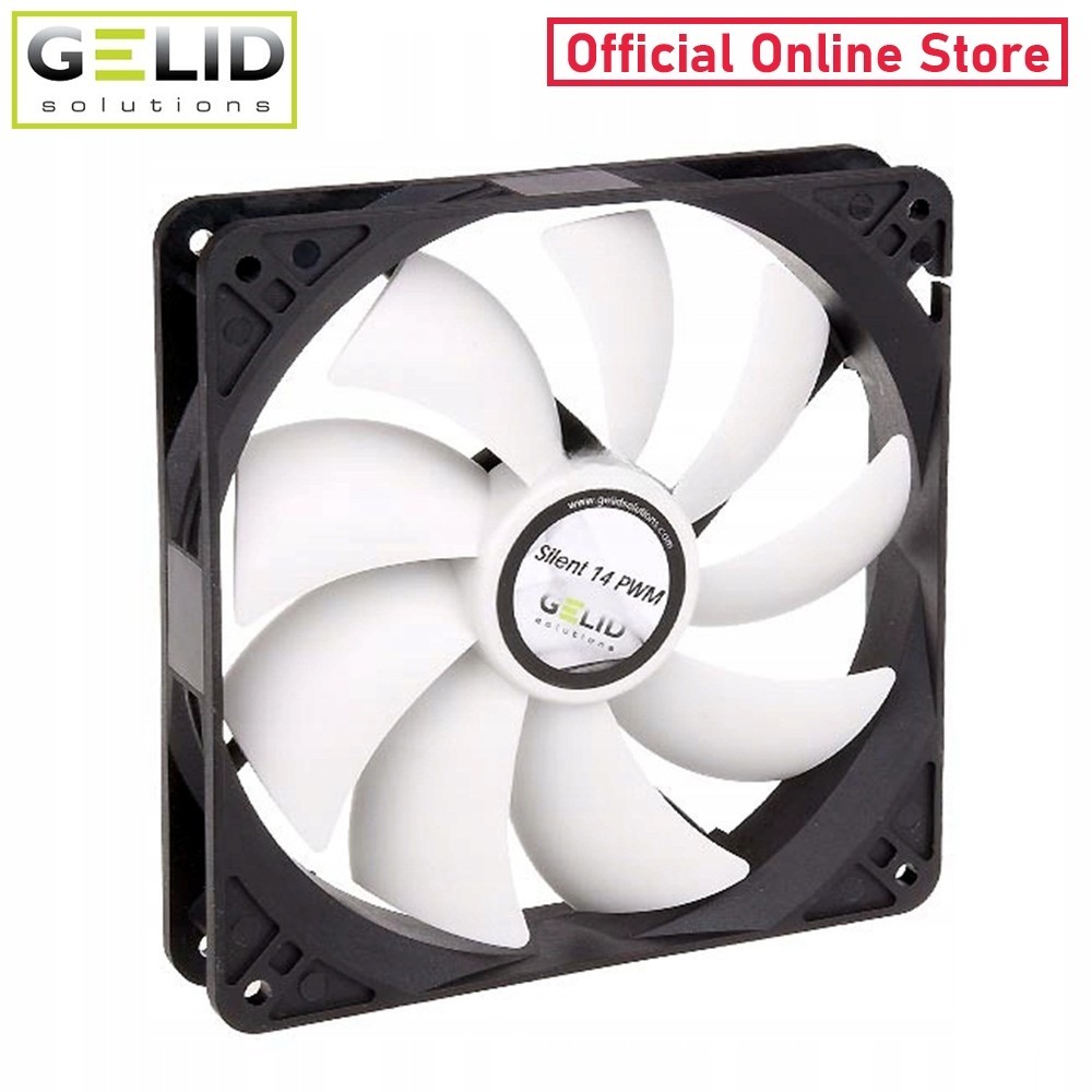 [Gelid Solutions Store] Silent 14 PWM PC Fan Case size 140 mm. (FN-PX14-12)