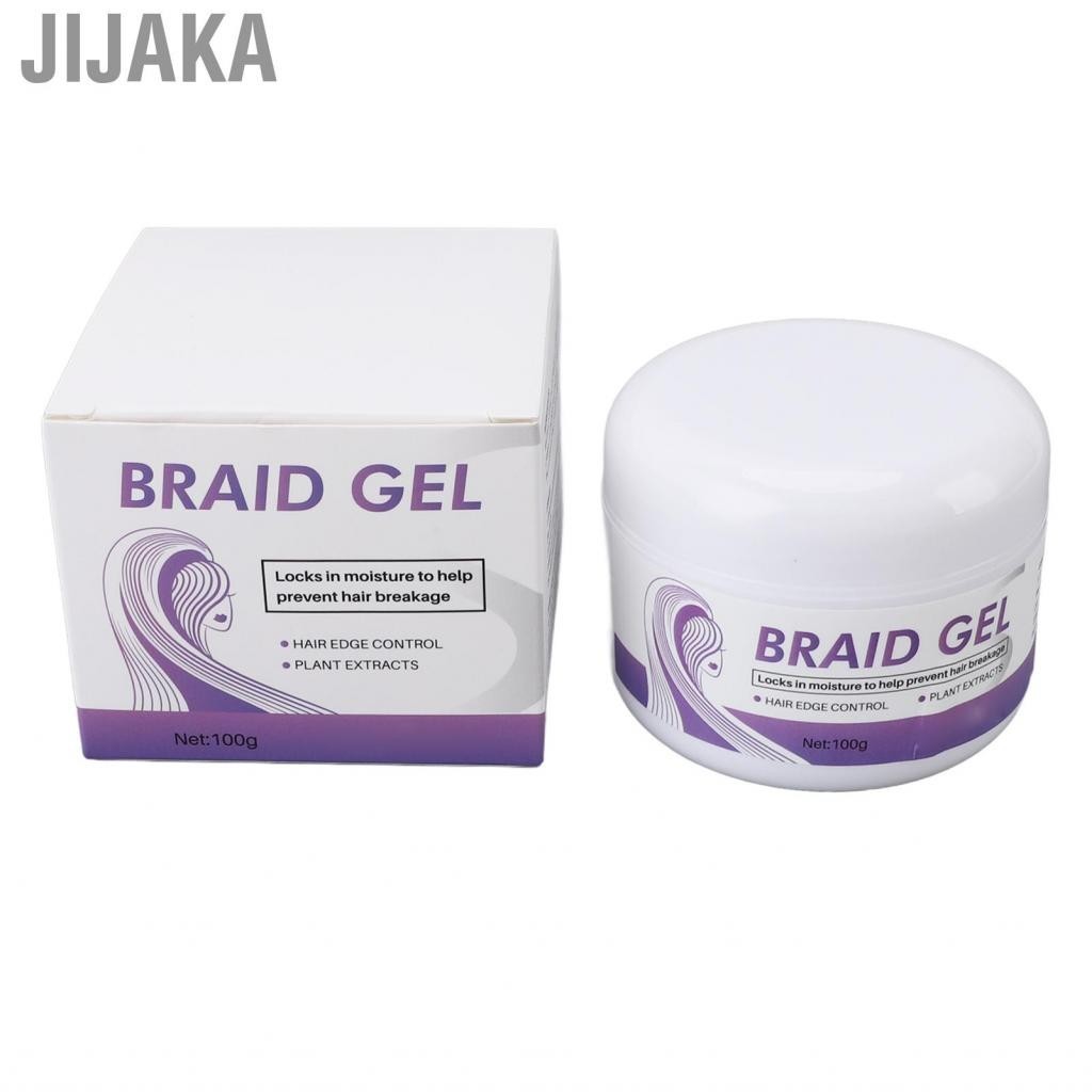 Jijaka Dreadlock Gel Hair Braiding Moisturizing 100g Stereotype Control for Braids