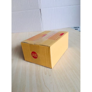 กล่องไปรษณีย์ เบอร์ AB ขนาด 14×20×12 ซม. กล่องพัสดุฝาชน แพ็ค 10 ใบ หนา 3 ชั้น ราคาส่ง พร้อมส่ง QuickBox ส่งด่วน