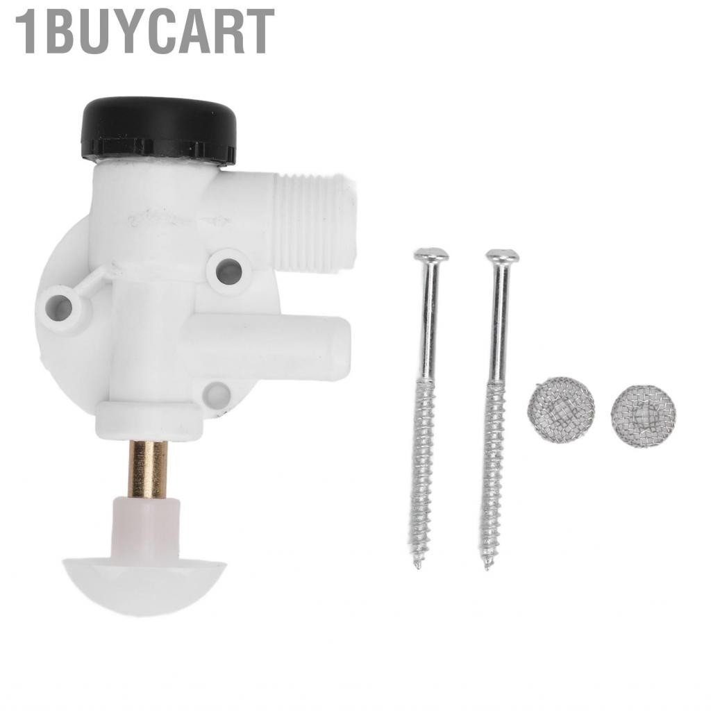 1buycart RV Toilet Valve Kit  Leakproof ABS Premium 385314349 Parts Direct Replace for Pedal Flush Toile