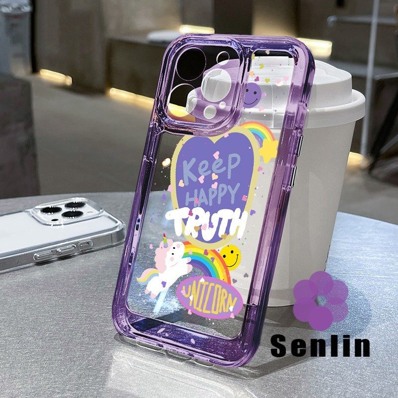 Rainbow Horse โปร่งใสเคสโทรศัพท์สําหรับ Redmi 15C A5 C71 13x หมายเหตุ 13 Pro + Plus 5G หมายเหตุ 12 4