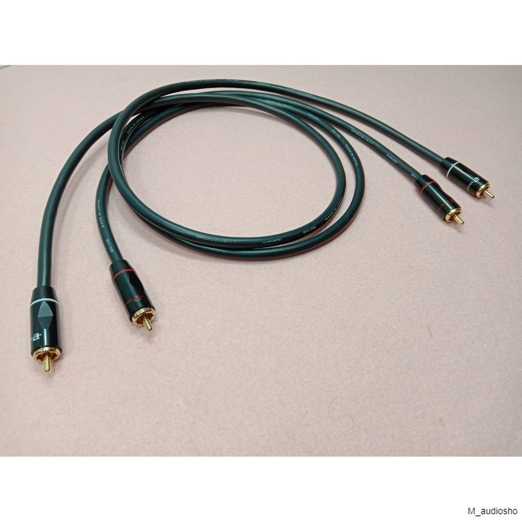 ....สายสัญญาณ RCA   Canare MR202-2AT (MADE IN JAPAN) PALIC ราคาต่อ 2  เส้น พร้อมใช้งาน....