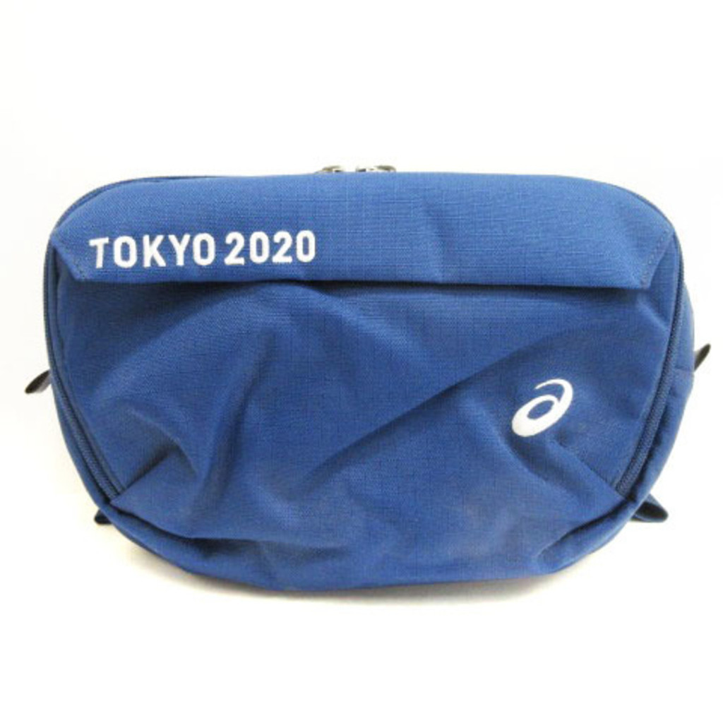 Asics Asics TOKYO2020 body bag shoulder blue Direct from Japan Secondhand